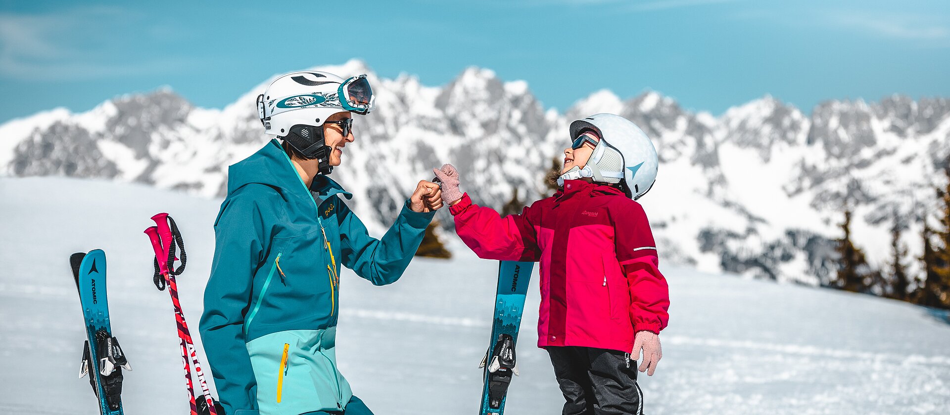 Skivergnügen mit Kindern ©Mathäus Gartner