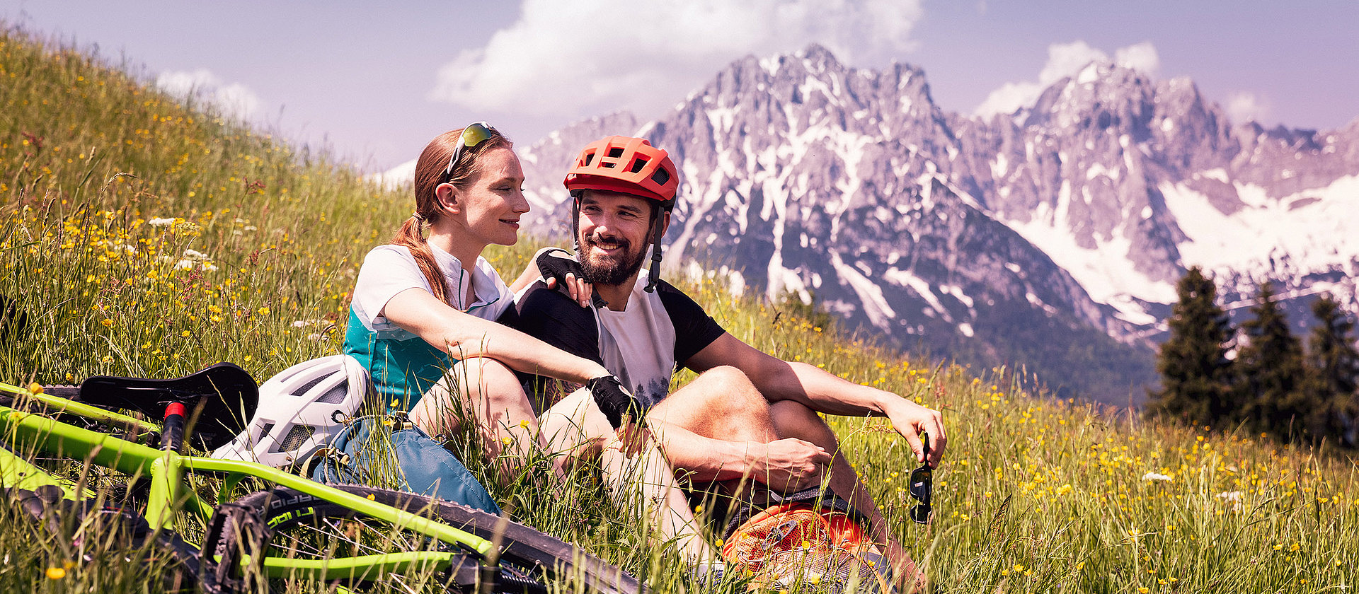 Frühlingsradtour in Ellmau mit E-Bikes von der Tirol Lodge