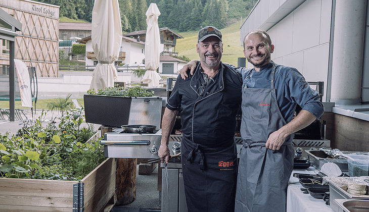 Head chef of the Tirol Bar & Grill ©Gphoto Florian Egger